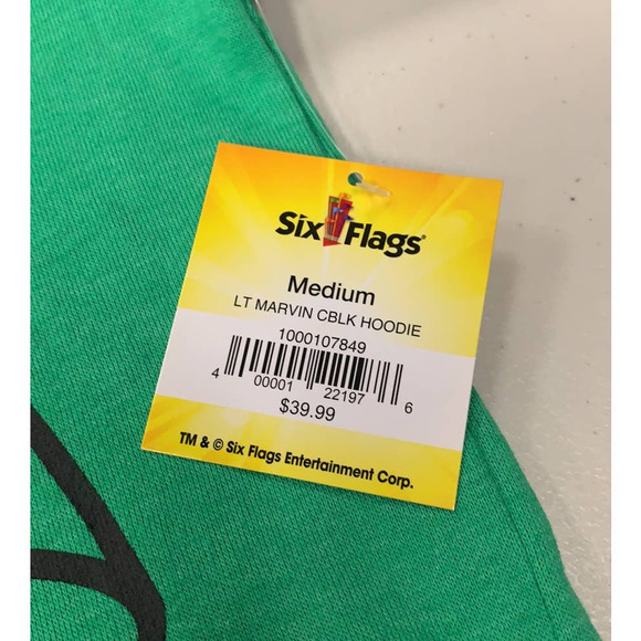 Looney Tunes Marvin the Martian Hoodie - Picture 10 of 13